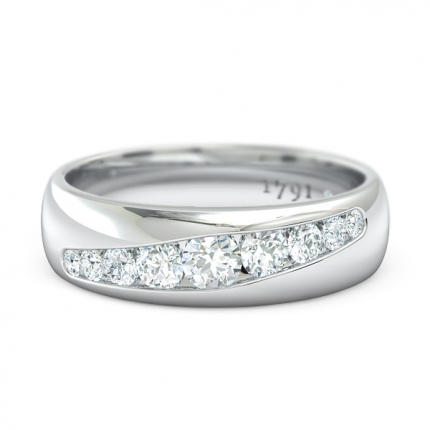 Custom Ignite Design Diamond Ring in Platinum 950 AU